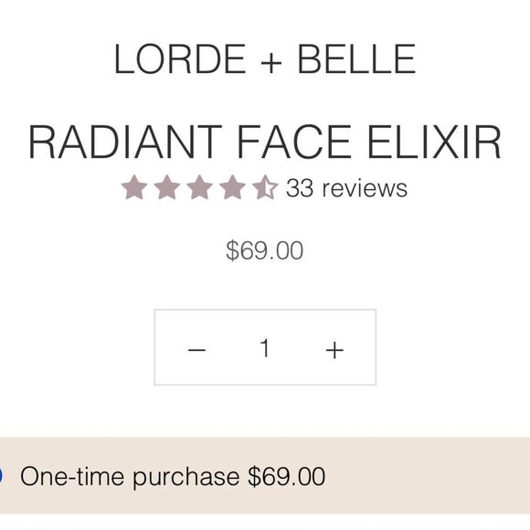 LORDE + BELLE RADIANT FACE ELIXIR - Picture 13 of 13